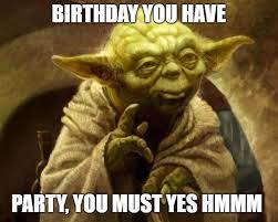 28 Awesome Star Wars Happy Birthday Meme Birthday Meme