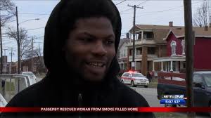 Local man becomes hero after rescuing woman from fire