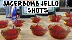 Jager Bomb Jello Shots Tipsy Bartender Jello Shots Tipsy Bartender Cherry Jello Shots