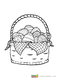 With over 4000 coloring pages including empty easter basket. Easter Egg Coloring Pages For Kids And Adults Kiddycharts