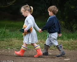 Mike tindall and zara tindall arrives at st george's chapel at windsor castle for the wedding of meghan markle and prince harry, in windsor, britain may 19, 2018. Mia Tindall Is Joined By Her Mother Zara And Princess Anne Royal Babies Zara Phillips Princess Anne