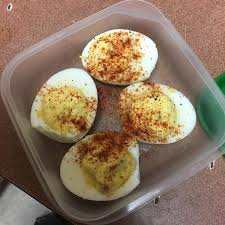 Maybe you would like to learn more about one of these? I Was Craving Deviled Eggs So I Made This Lighter Version Instead 144 Cals For This Serving Of 4 1200isplenty