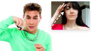 Professional hairstylist and xmondo owner @brad mondo took on the task of teaching 3 people how to diy neon. Watch Brad Mondo Shows 3 Women How To Cut Their Own Bangs Glamour Video Cne Glamour Com Glamour