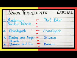 India's administrative divisions consists of the national capital territory of delhi, 28 states with their own local governments, and six centrally administered union territories. Question 7 Union Territories Of India Kerala Travel Tours