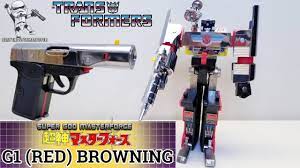 G1 (Red) BROWNING! Transformers Generation 1 (KO) REVIEW! Bert The  Stormtrooper Reviews! - YouTube