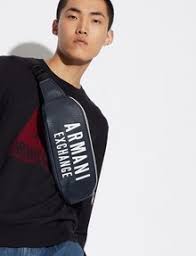 Shop from the world's largest selection and best deals for armani men's bags. Armani Exchange Logo Belt Bag Belt Bag For Men A X Online Store