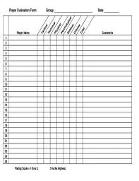 If your organization doesn't provide player evaluation forms but you'd like to give your players that once you subscribe, you will receive an email with links to all the forms including softball player. Printable Softball Tryout Evaluation Form Baseball Tryout Evaluation Forms My Youth Baseball Try The Customizable Online Baseball Tryouts Evaluation Form Template From Formsite Today Squidbea