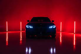 Bmw M340i Xdrive Touring First Edition Wallpaper 4k 2020 Red Lighting 5k Red Background Cars 1924
