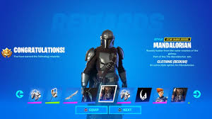 The mandalorian will be available as a skin, while the child is available as gear players can carry on their back. Fortnite Complete Mandalorian Challenges Guide All Beskar Quests Armor Upgrades Youtube