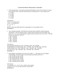 2) perbandingan panjang dan lebar sebuah persegi panjang 9:5 keliling persegipanjang ter sebut adalah 84 cm,berapa cm luas persegi panjang tersebut. Soal Psikotes