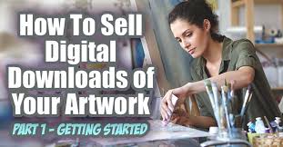 Etsy makes it really simple and walks you through so, products that are printed by printful can be sold on etsy as handmade items provided proper disclosures are made. How To Sell Digital Downloads Of Your Artwork Part 1 Getting Started