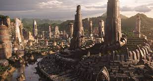 Black Panther S Voluptuous Sets Are Influenced By Zaha Hadid Says Production Designer Afrofuturism Black Panther Film Aesthetic