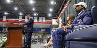 Sanders had been bobbing his head in rhythm to the sounds of the band just before robinson's introduction. Deion Sanders Named Jackson State Football Coach Espn 98 1 Fm 850 Am Wruf