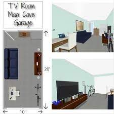 Man Cave Garage Floor Plans Small Garage My Man Space Floor plans are a great way to visualize the possibilities of a room. man cave garage floor plans small