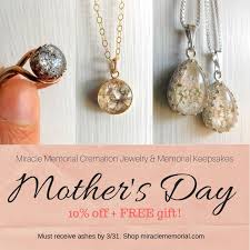 Maybe you would like to learn more about one of these? Shop The Sale Now Cremation Jewelry Memorial Keepsakes For Mom On Mother S Day Miracle Memorial Cremation Ash Jewelry Keepsakes