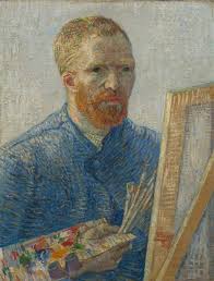 Contemporary art artsy painting artist inspiration chuck close portraits artwork chuck close art art pavement art. Vincent Van Gogh Self Portrait As A Painter Van Gogh Museum