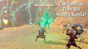 Can You Attack Master Kohga With Urbosa's Fury in the Legend of Zelda  Breath of the Wild? - YouTube