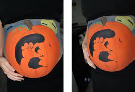 Fun Pregnant Belly Painting Ideas For Halloween Babyprepping Bump Painting Pregnant Belly Painting Belly Painting