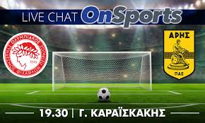 Αρησ ολυμπιακοσ live streaming 8/7/2020. Live Chat Olympiakos Arhs 1 1 Teliko Onsports Gr