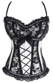 Black And White Lace Corset What Every Woman Needs To Know About Her Waist Lace Corset Corset Outfit Overbust Corset