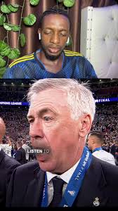 THANK YOU DON CARLO ANCELOTTI ❤️#realmadrid #football #ancelotti