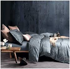 89 Eikei Modern Vintage Retro Mod Print Bedding Egyptian Cotton Duvet Cover Set Minima Duvet Cover Sets Egyptian Cotton Duvet Cover Duvet Cover Master Bedroom