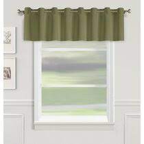 This item also include one matching extra center valance measuring 40 wide. Sage Green Window Valance Wayfair