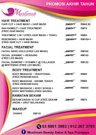We did not find results for: Rawatan Salon Muslimah Beauty Salon Spa Putrajaya Facebook