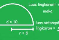 Maybe you would like to learn more about one of these? Luas Bangun Gabungan Persegi Panjang Dan Setengah Lingkaran