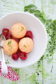 Peach Basil And Lemon Thyme Sorbet Jane Izard Smith Too Bad This Doesn T Link To The Recipe Fresh Fruit Recipes Food Recipes