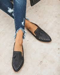 Adline Studded Loafer Studded Loafers Loafers For Women Women Shoes