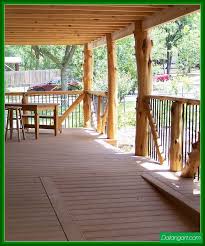 Any deck type ground level deck second story deck pool deck first story deck porch curved deck multi level deck roof deck. Cedar Tree Porch Posts Design Idea Home Landscaping House With Porch Rustic Porch Rustic Landscaping Front Yard