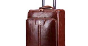 20inch Boarding Universal Wheels Trolley Code Case High Grade Leather Luggage Travel Bag Brown Portable Carry Ons Leather Luggage Leather Suitcase Luggage Sale
