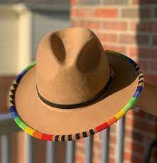 Pin By Deivid Mperea On C4p Native In 2021 Beaded Hat Bands Beaded Hat Beaded Necklace Patterns