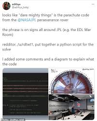 When nasa's perseverance rover lands on mars this afternoon, the robot will owe its safe passage to one of the most unlikely pieces of technology developed since the dawn of the space age: Rw3y391r3r Fzm