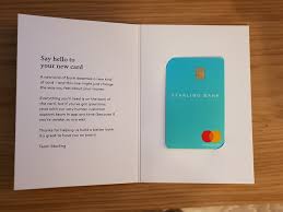 Starling Card Packaging Google Search Credit Card Design Debit Card Design Credit Card App
