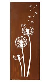 Garden Wall Flower Steel Rust Exposed Wall In 2020 Garden Wall Flower Wall Wall