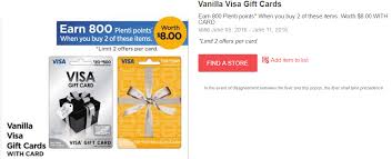 What is the limit on a visa gift card? Dead Purchase Two Variable Load Visa Gift Cards At Rite Aid Earn 800 Plenti Points Worth 8 Limit Of 2 Doctor Of Credit
