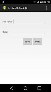 Do not use getfilesdir() as it s private internal storage for your app only. Internal Storage Apk 1 0 Aplicacion Android Descargar