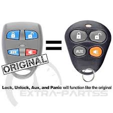 No locksmith can replace the original part without your car present as they are both linked. New Replacement Keyless Entry Remote Car Key Fob Van Dual Power Doors 15114376 Automotive Parts Accessories