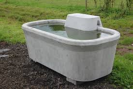 We get more comments on our water trough bathtub than any other part of the bus so i'd thought i share what it's like living with one. Precast Water Troughs David R Beech