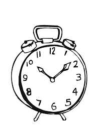 Free Printable Clock Coloring Pages For Kids Alarm Clock Clock Coloring Pages