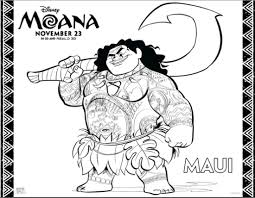 Includes maui coloring pages, as well as pua the pig, hei hei the chicken, and other moana friends. Disney Moana Digital Hd Printable Coloring Pages Life Family Joy