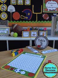 It was fun and bright. Sports Themed Classroom Ideas Printable Classroom Decorations Laptrinhx