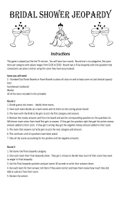 Choose from one of the following activities: Bridal Shower Jeopardy Digital Download Trivia Game Wedding Etsy Engagement Party Games Bridal Shower Wedding Bridal Shower