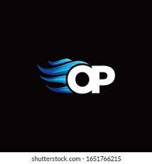 Latest working garena ff rewards code for today. Op Monogram Logo Blue Fire Style Stock Vector Royalty Free 1651766215