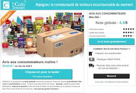 Il existe de nombreux utilisateurs de ces plateformes qui gagnent de. Bon Plan Nouveau Site De Tests De Produits Gratuits Tests Et Bons Plans Pour Consommer Malin
