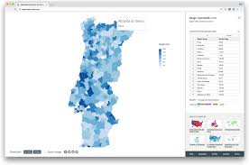 Desde as zonas mais costeiras onde se encontram os locais que compreendem as altitudes na classe entre 0 e 50 metros até aos pontos mais altos de portugal continental que atingem valores na classe entre 1 600 e 2 000 metros de altitude observamos bem o contraste do relevo entre o sul norte e o litoral. Como Fazer Mapas Estatisticos Interactivos De Forma Simples Pplware