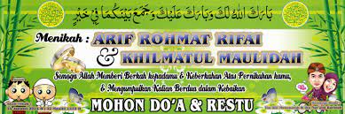 Gambar index gambar background banner di rebanas. 73 Populer Contoh Banner Pernikahan Islami Banner Pernikahan