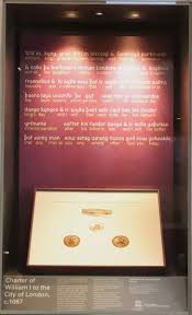 The 1067 William Charter to London